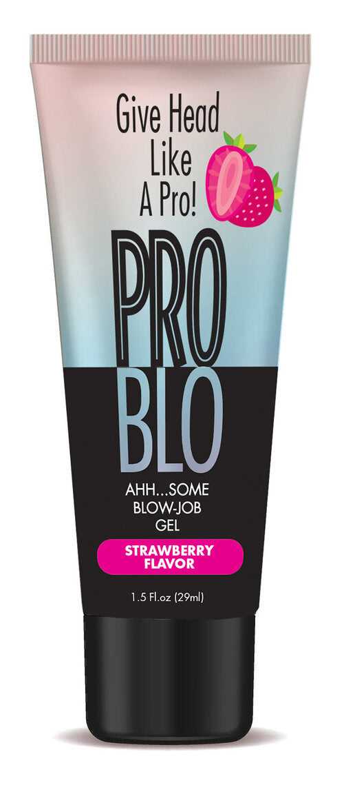 Problo Ahh...some Blow-Job Gel - Strawberry - 1.5 Fl. Oz. Luxe Ember Essentials