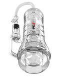 Pdx Elite Viewtube Vac XXL Pump See-Thru Ez-Grip Pump Stroker - Clear Luxe Ember Essentials