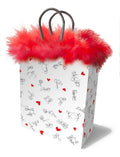 Stick Figures Gift Bag - Red Luxe Ember Essentials