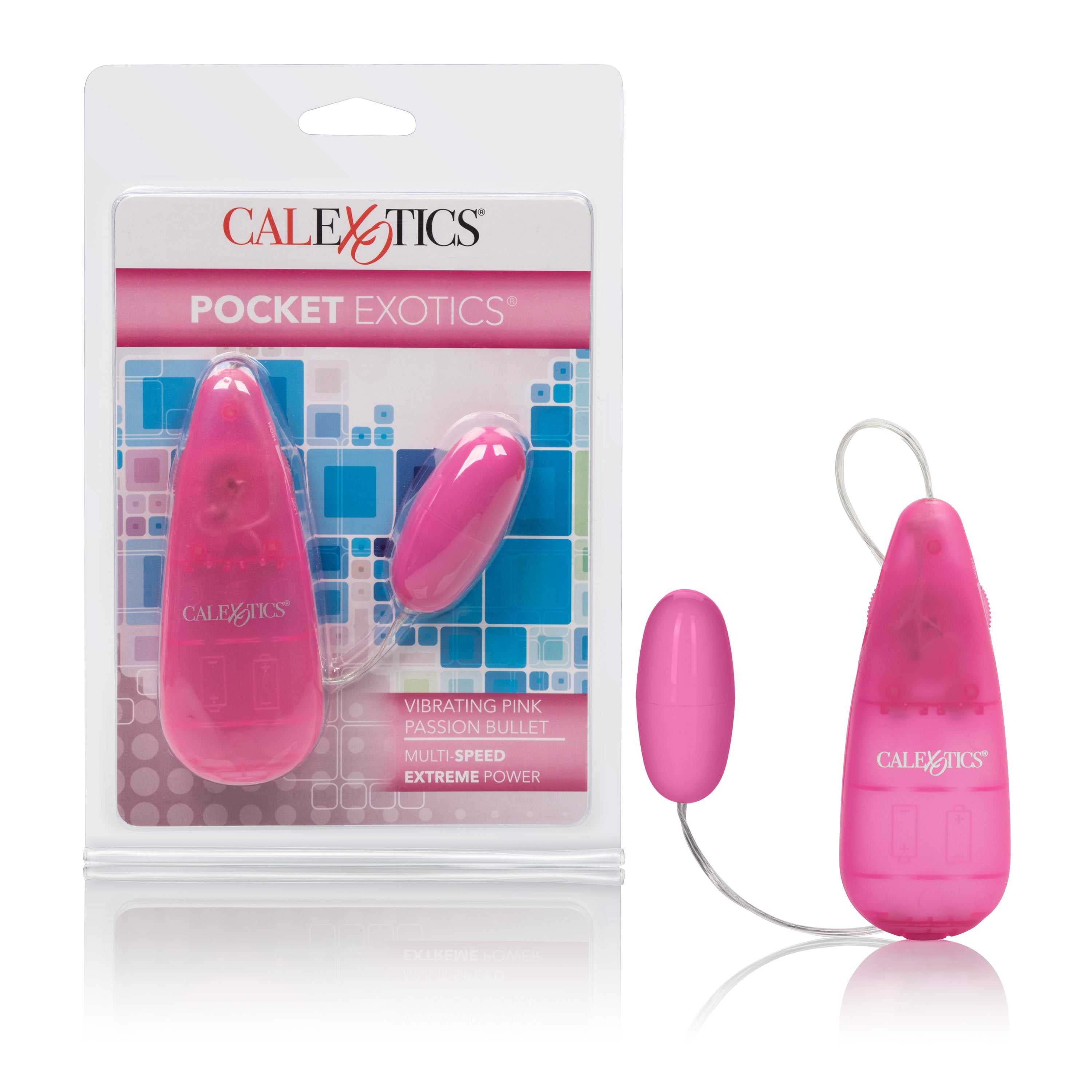 Pocket Exotics Bullet - Pink Passion Luxe Ember Essentials