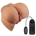 Emilia Realistic Vagina and Ass Vibrator - Tan Luxe Ember Essentials