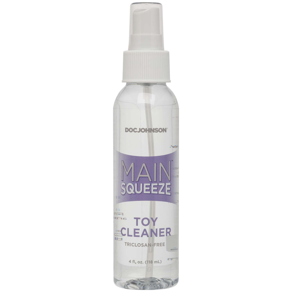 "Main Squeeze - Toy Cleaner - 4 Fl. Oz. Bulk DJ5205-04-BU"