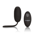 Silicone Remote Rechargeable Egg - Black Luxe Ember Essentials