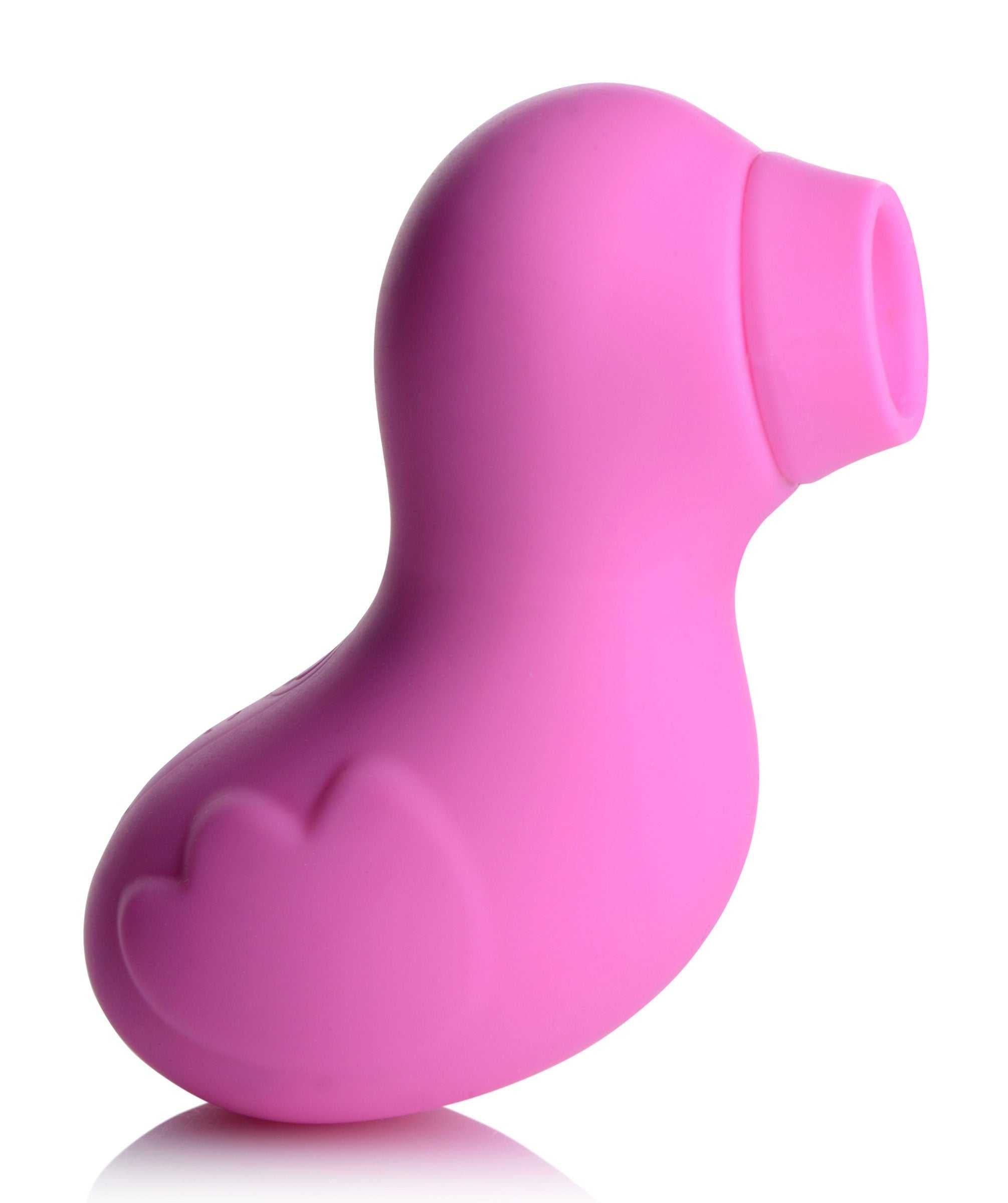 Sucky Ducky Silicone Clitoral Stimulator - Pink Luxe Ember Essentials