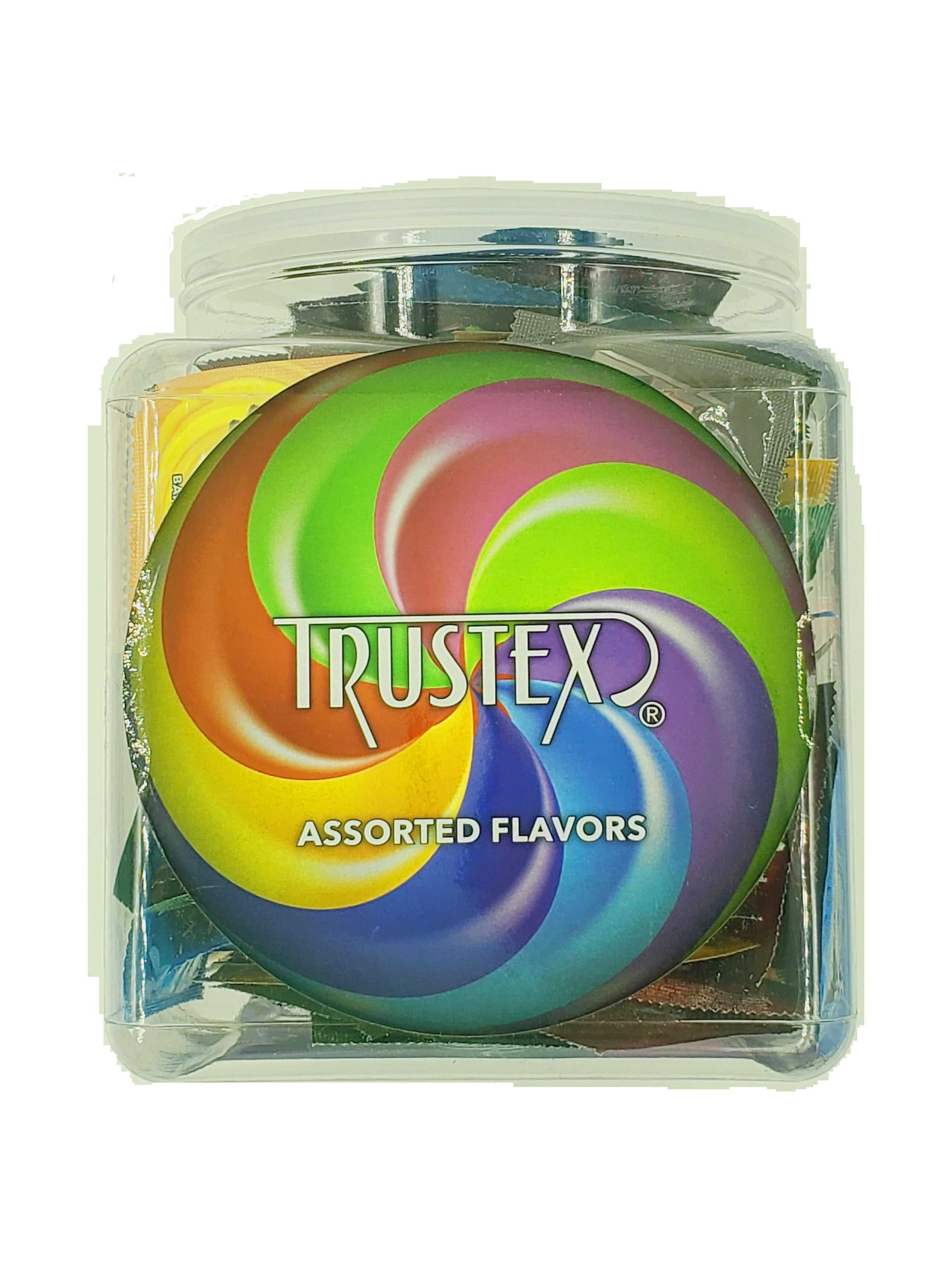 Trustex Flavored Lubricated Condoms 144 Pieces Box - Assorted Flavors Luxe Ember Essentials
