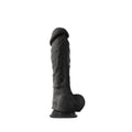 Coloursoft 8" Soft Dildo - Black Luxe Ember Essentials