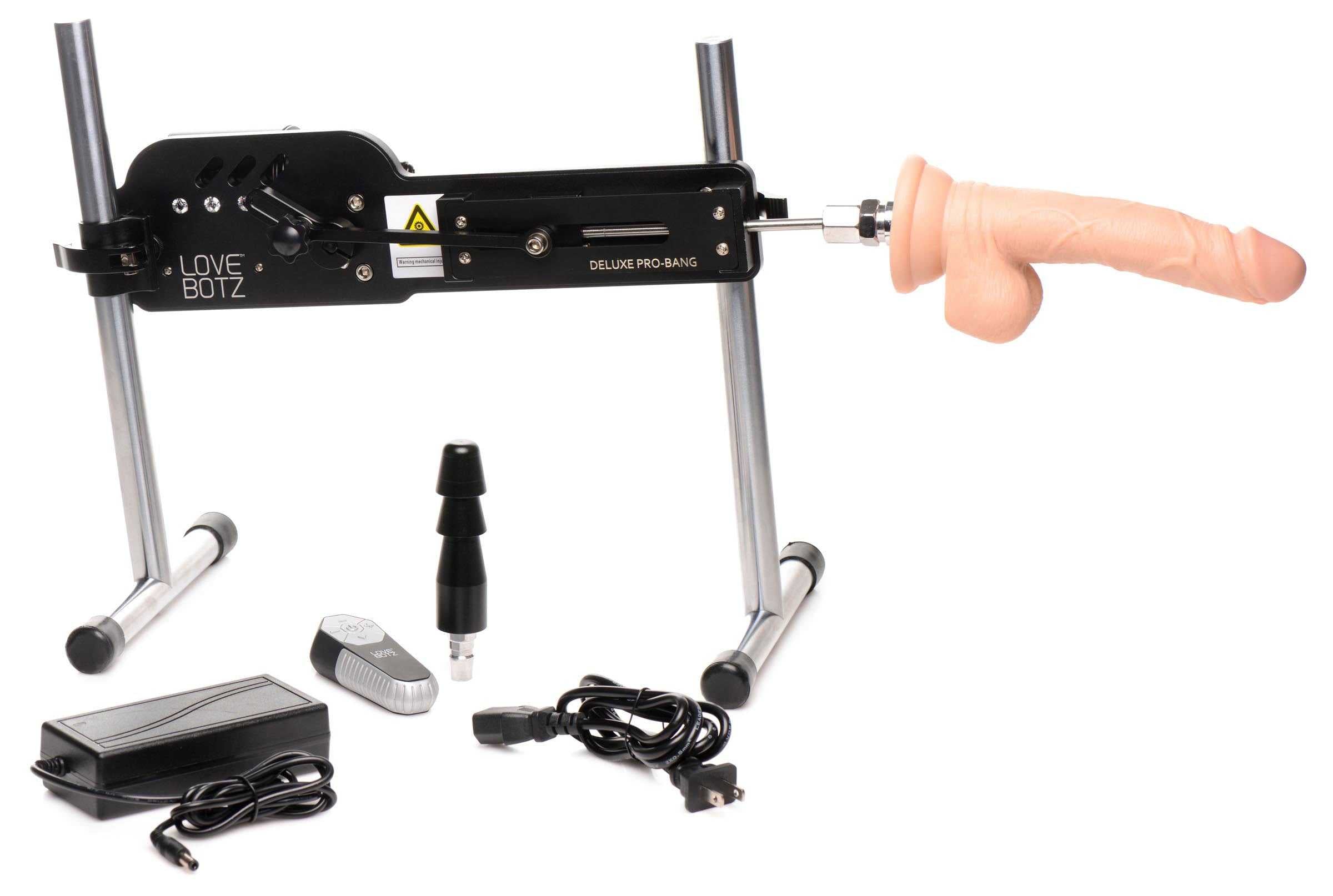 Deluxe Pro-Bang Sex Machine With Remote Control Luxe Ember Essentials
