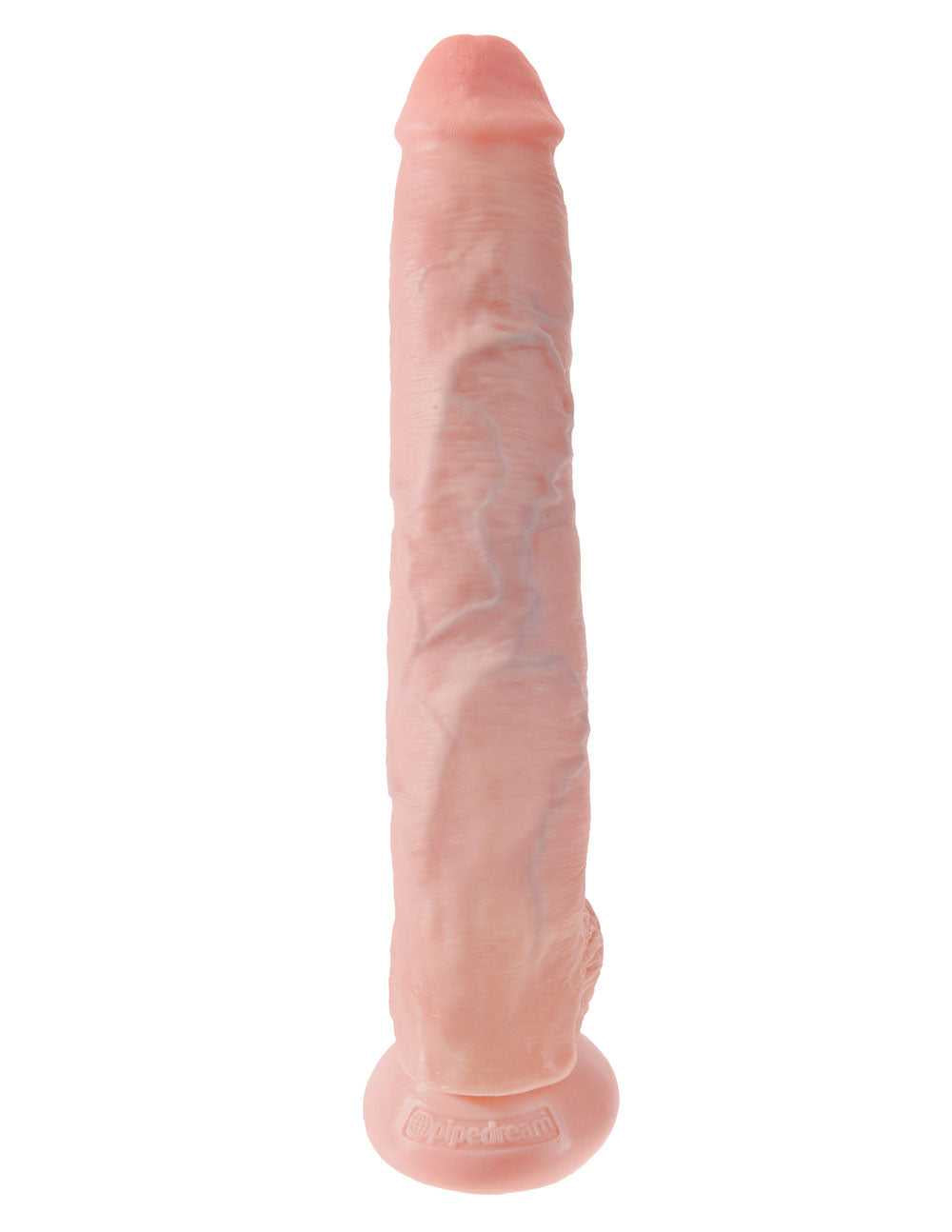 King Cock 14 Inch Cock With Balls - Light Luxe Ember Essentials