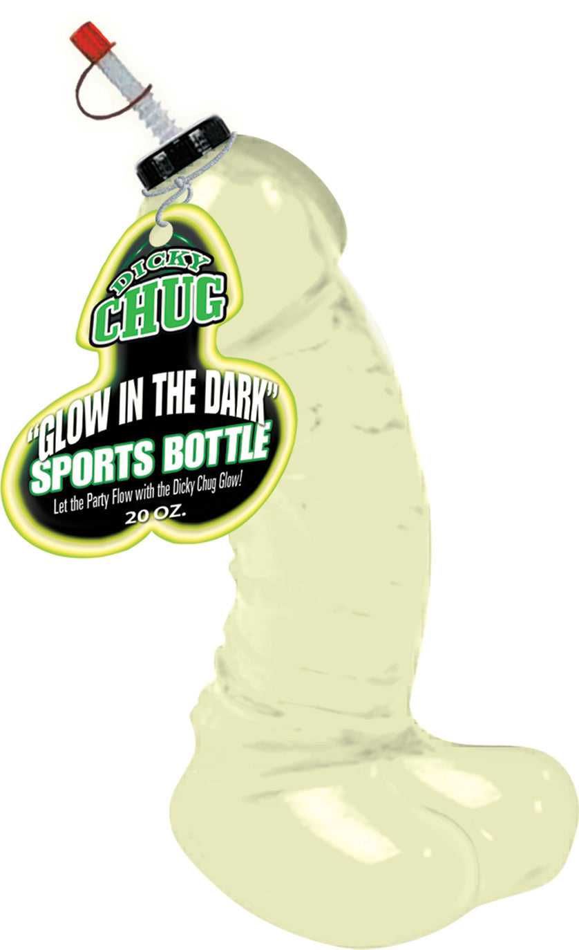 Dicky Chug Sports Bottle - Glow-in-the-Dark Luxe Ember Essentials