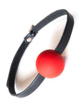 Kinklab Red Ball Gag Luxe Ember Essentials