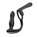Enhancer Vibro Plug and Penis Sheath - Black Luxe Ember Essentials