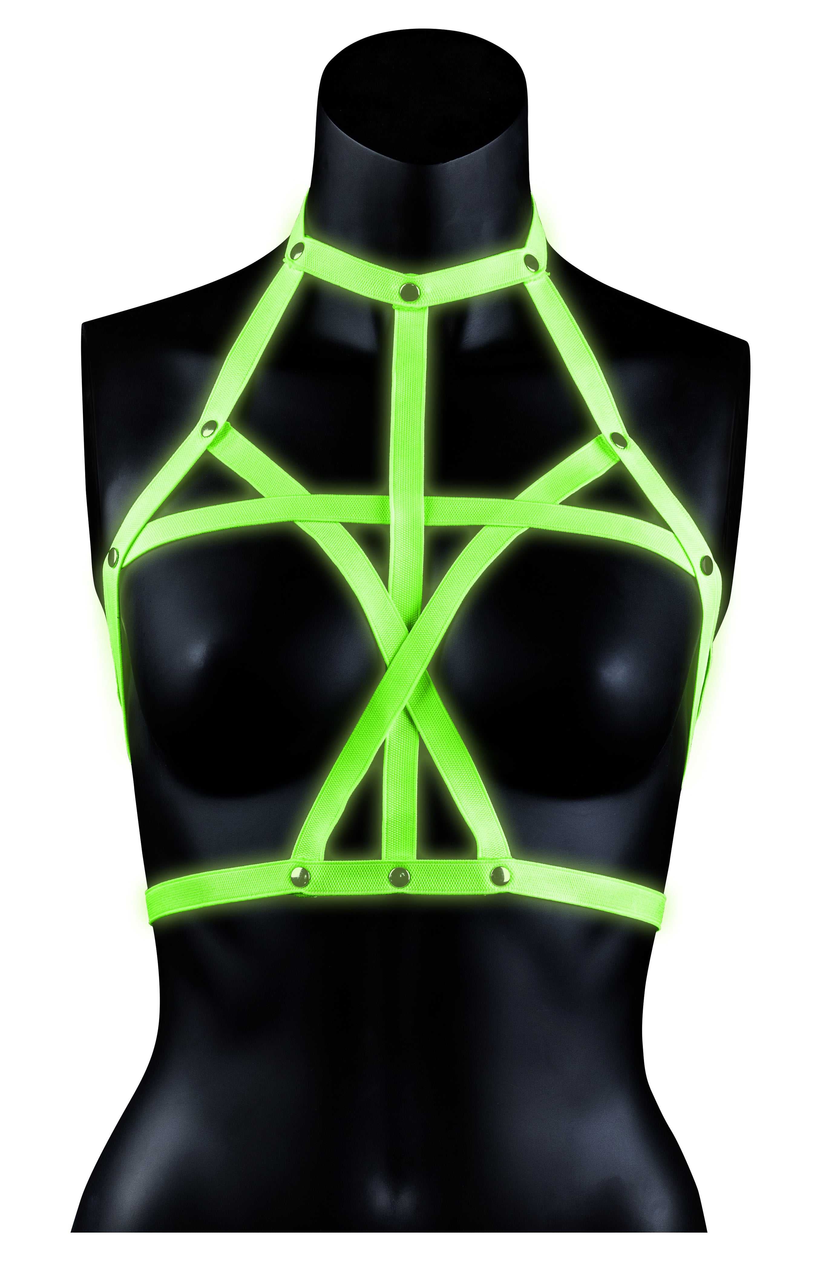 Bra Harness - Small/medium -Glow in the Dark Luxe Ember Essentials