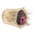 Savage She-Wolf Silicone Stroker - Brown Luxe Ember Essentials