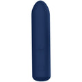 Make Me Quiver Silicone Bullet Massager - Blue Luxe Ember Essentials