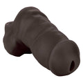 Packer Gear 4 Inch Ultra-Soft Silicone Stp Packer - Black Luxe Ember Essentials