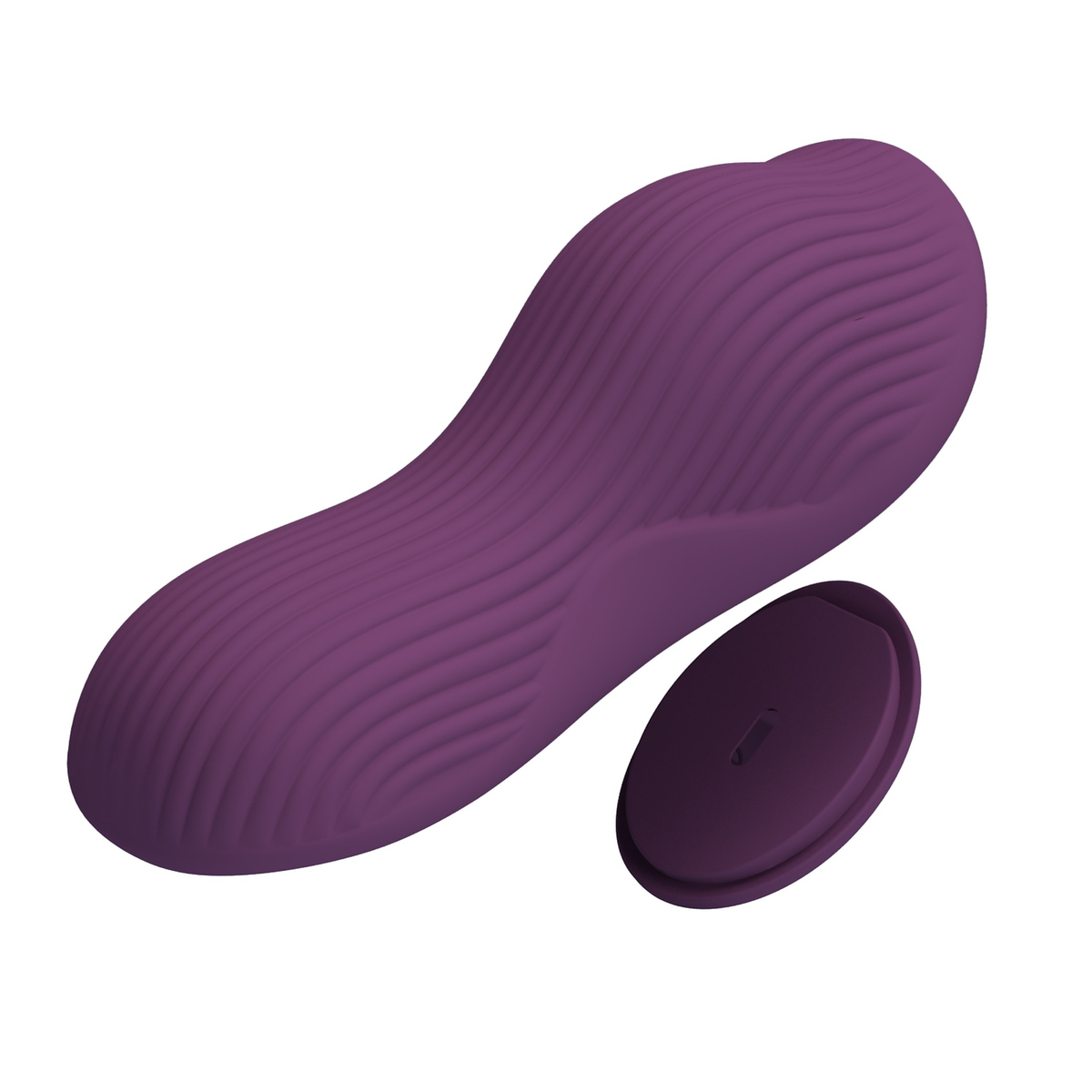 "Pretty Love Mane Magnetic App-Controlled Panty Vibe - Purple BW-022100HP"