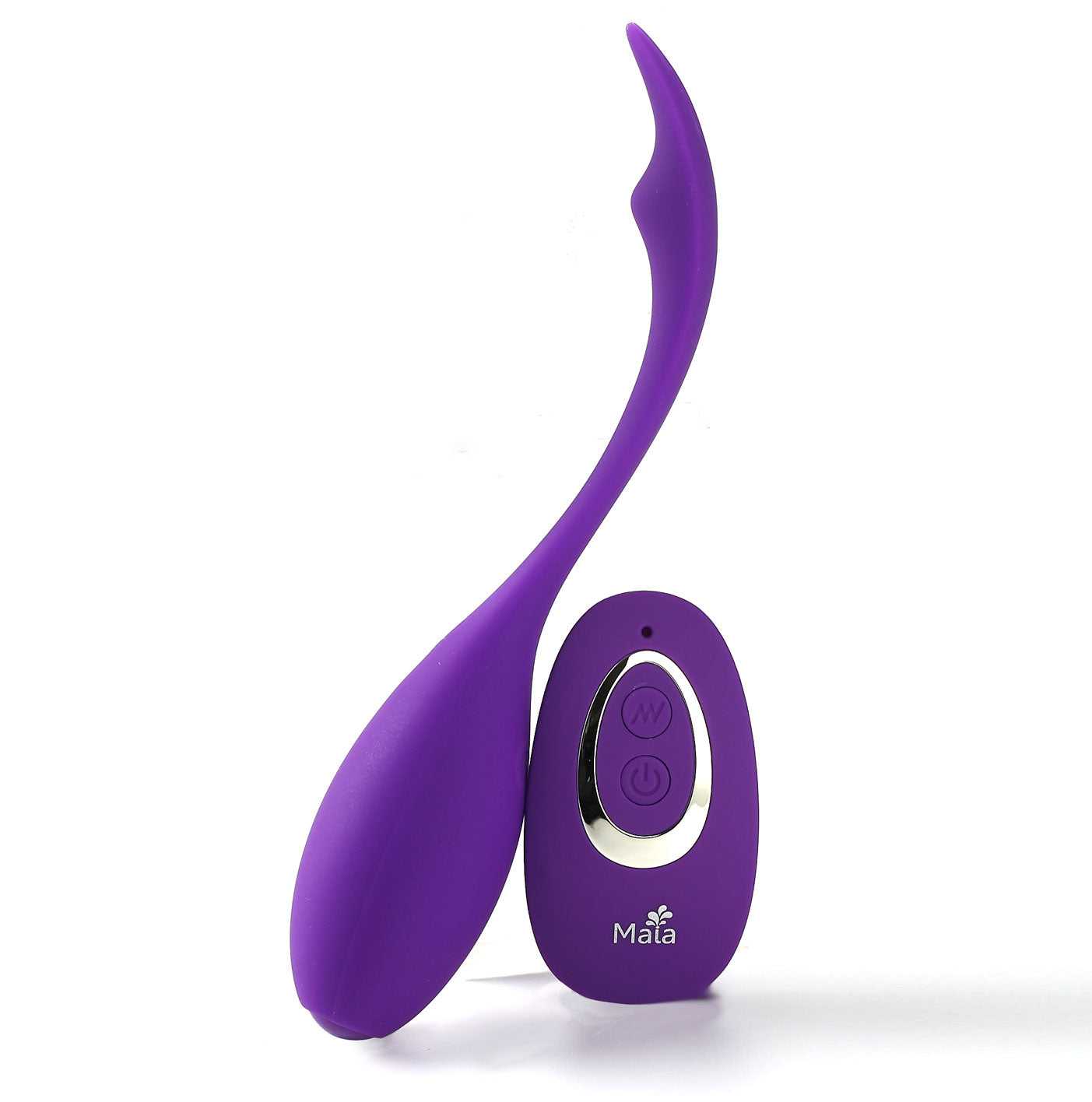 Syrene Remote Control Luxury USB Rechargeable Bullet Vibrator - Purple Luxe Ember Essentials