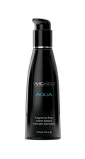 Aqua Water-Based Lubricant - 4 Fl. Oz. Luxe Ember Essentials
