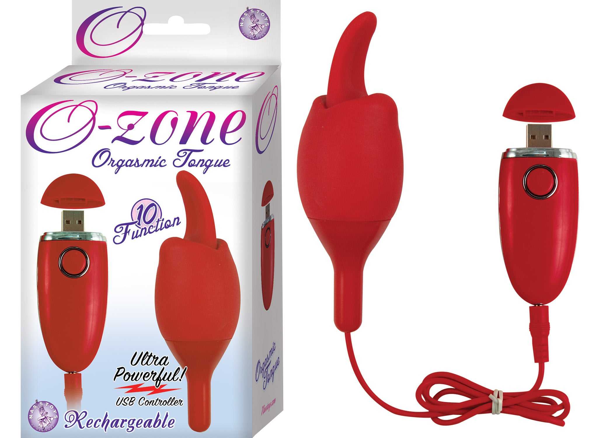 Ozone Orgasmic Tongue - Red Luxe Ember Essentials