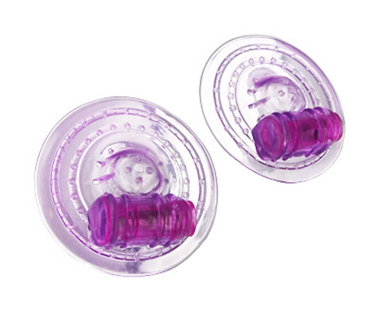 Razzles Vibrating Nipple Pads - Purple Luxe Ember Essentials