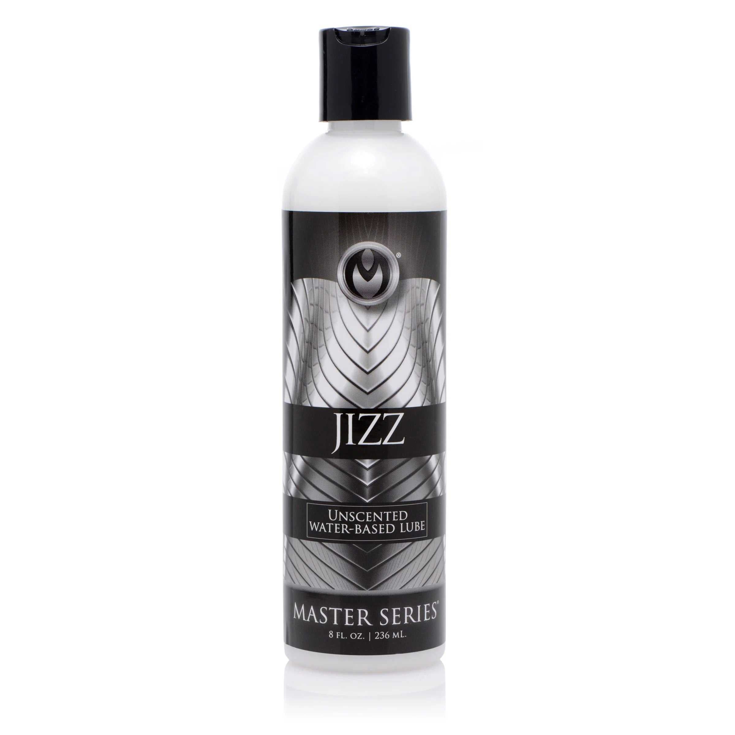 Jizz Unscented Water-Based Lube 8 Oz Luxe Ember Essentials