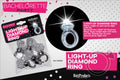 Light Up Diamond Ring 5 Pk Luxe Ember Essentials