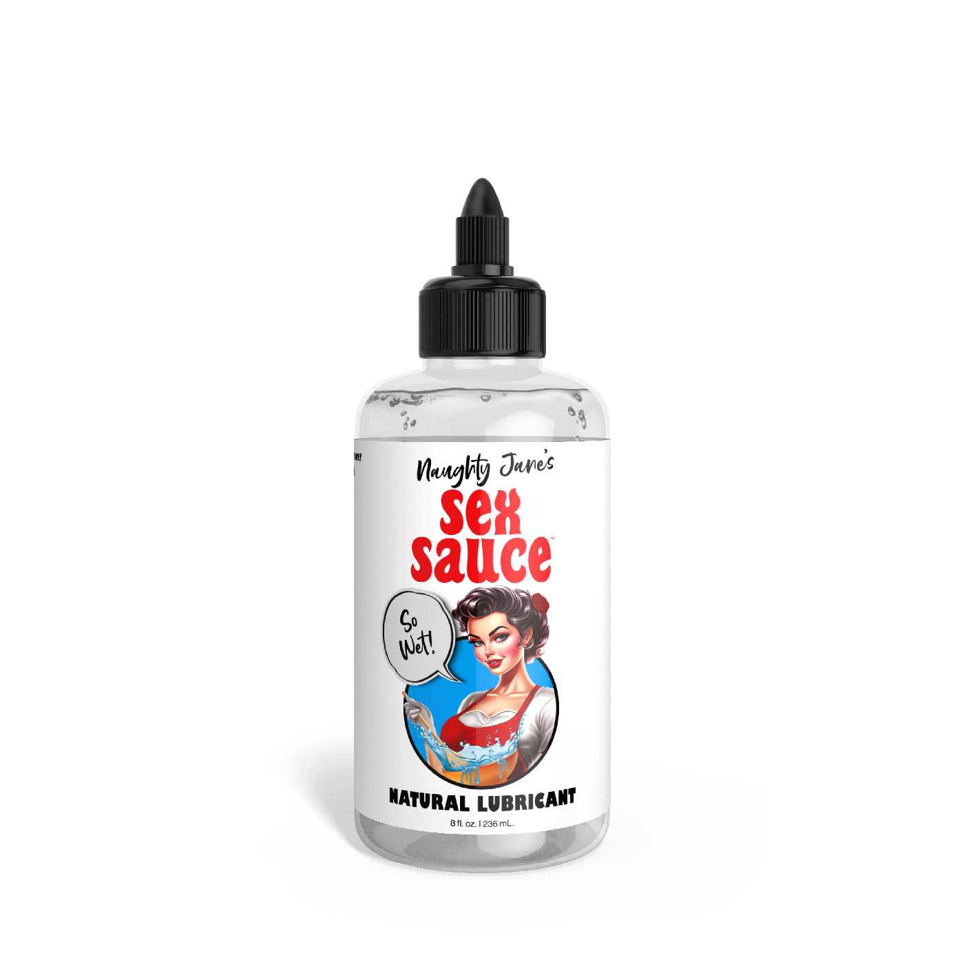 Naughty Jane's Sex Sauce Natural Lubricant 8oz Luxe Ember Essentials