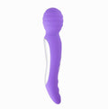 Zoe Twisty Dual Vibrating Pleasure Wand - Purple Luxe Ember Essentials