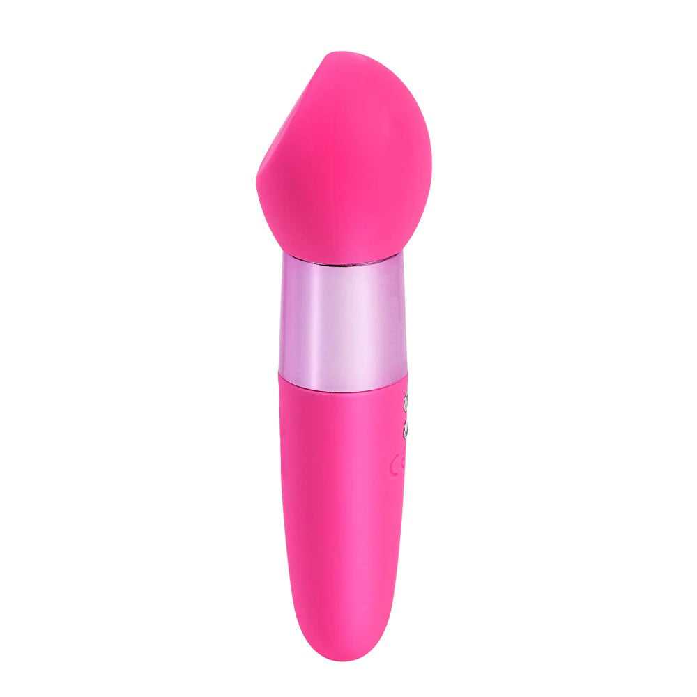 Rina Rechargeable Dual Motor Silicone 15- Function Vibrator - Pink Luxe Ember Essentials