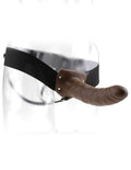 Fetish Fantasy Series 8 Inch Hollow Strap-on - Brown Luxe Ember Essentials