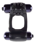 Fantasy C-Ringz Duo-Vibrating Super Ring Black Luxe Ember Essentials