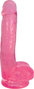 Lollicock 7 Inch Slim Stick With Balls - Cherry Ice Luxe Ember Essentials