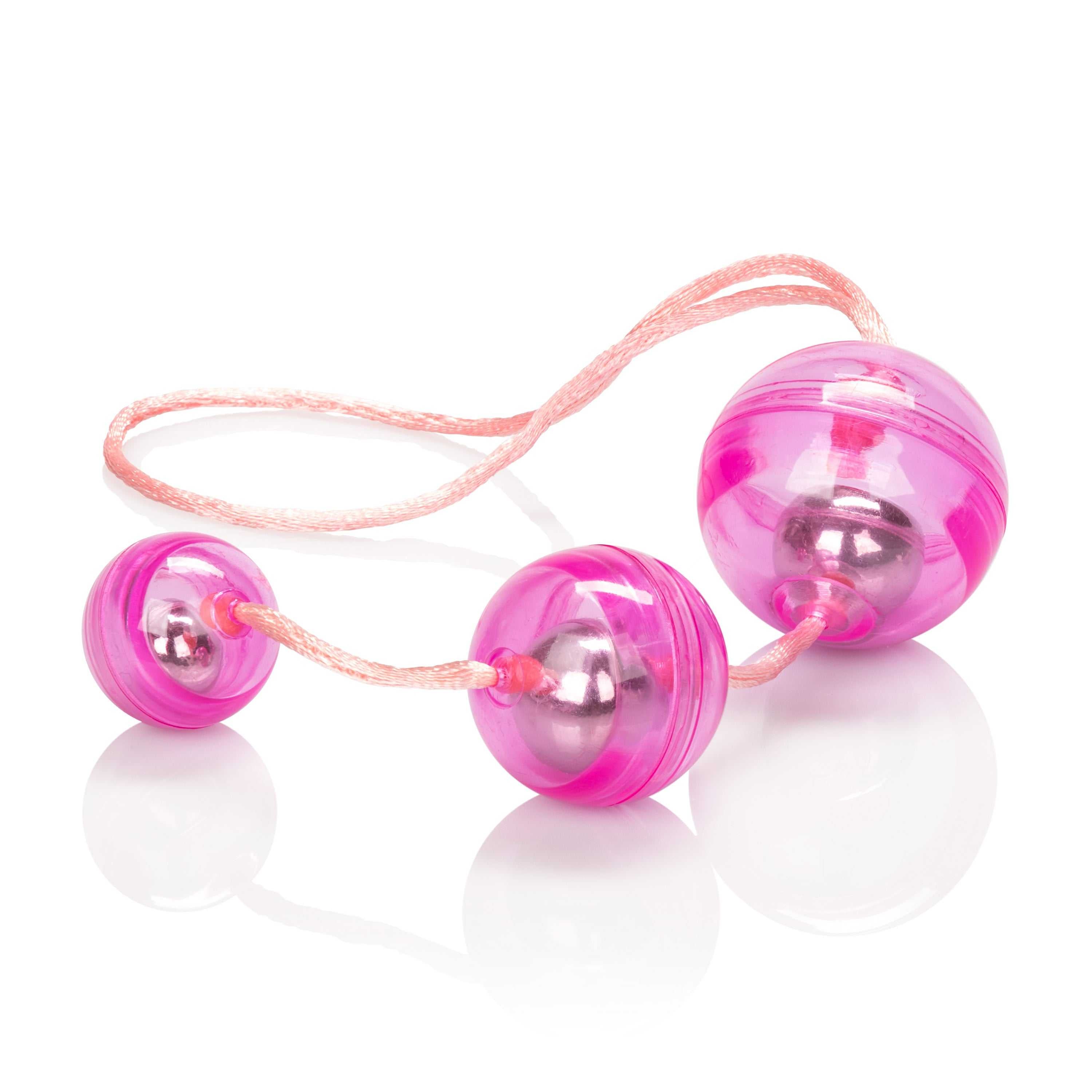 Graduated Orgasm Balls - Pink Luxe Ember Essentials