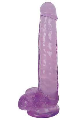 Lollicock - 8 Inch Slim Stick With Balls - Grape Ice Luxe Ember Essentials