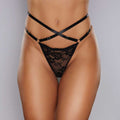 Adore Panty - Cherished - One Size - Black Luxe Ember Essentials