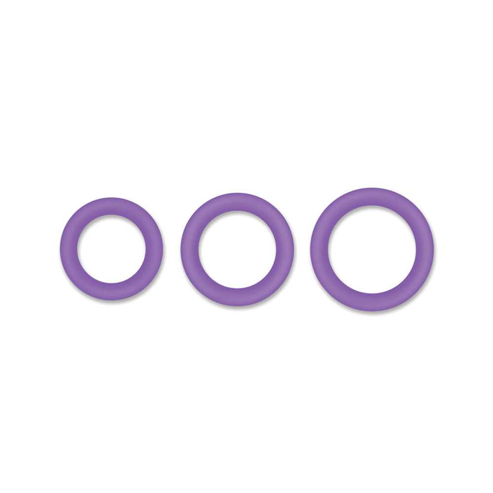 Firefly - Halo - Cockring - Medium - Purple Luxe Ember Essentials