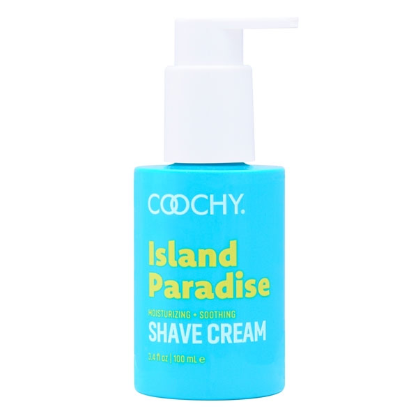 "Coochy Shave Cream - Island Paradise - 3.4 Oz COO1005-03"