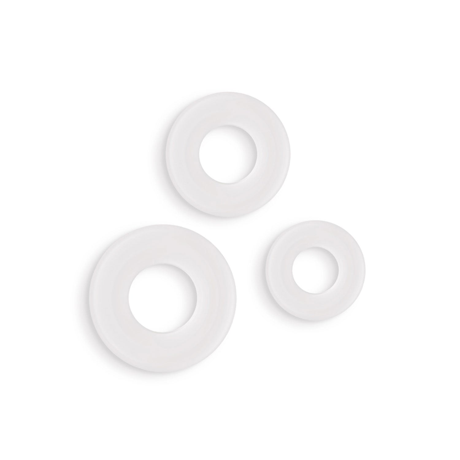 Firefly - 3 Pc Bubble Rings - White Luxe Ember Essentials