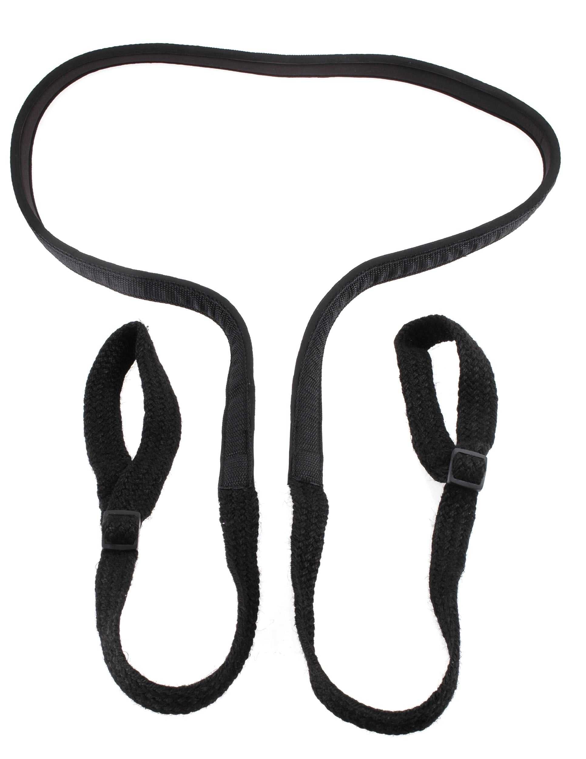 Fetish Fantasy Series Giddy-Up Harness - Black Luxe Ember Essentials