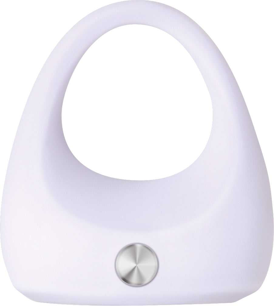 Zero Tolerance White Lightning Silicone Cockring Luxe Ember Essentials