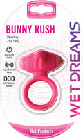 Wet Dreams - Bunny Buster Cock Ring With Turbo Bunny Motor - Pink Luxe Ember Essentials
