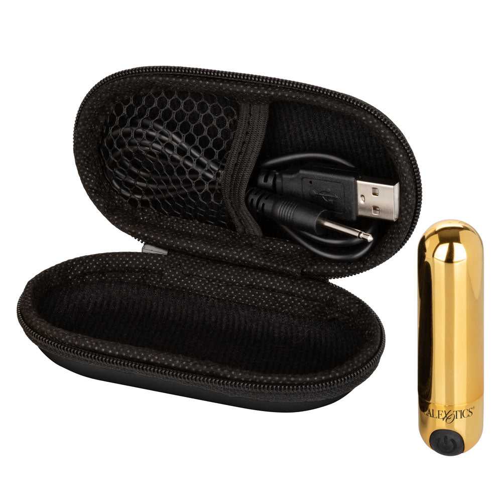 Rechargeable Hideaway Bullet - Gold Luxe Ember Essentials