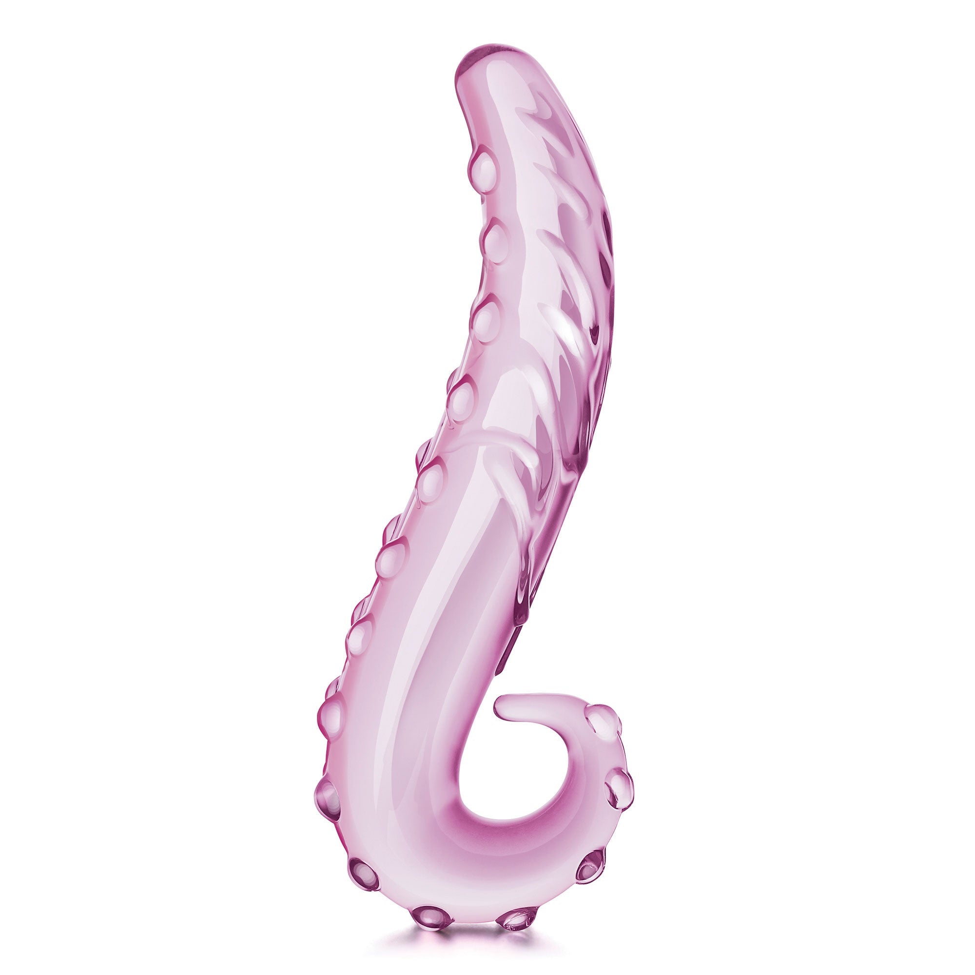 6 Inch Lick-It Glass Dildo Luxe Ember Essentials