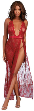 Gown, G-String - Medium - Garnet Luxe Ember Essentials