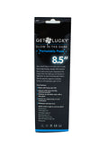 "Get Lucky Glow-in-the-Dark Periwinkle Peen 8.5 Dildo TMN-GL-4073"