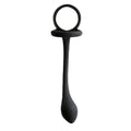 My Cockring Cring With Buttplug - Black Luxe Ember Essentials