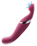 Shegasm Intense 2 in 1 Clit Stimulator - Pink Luxe Ember Essentials