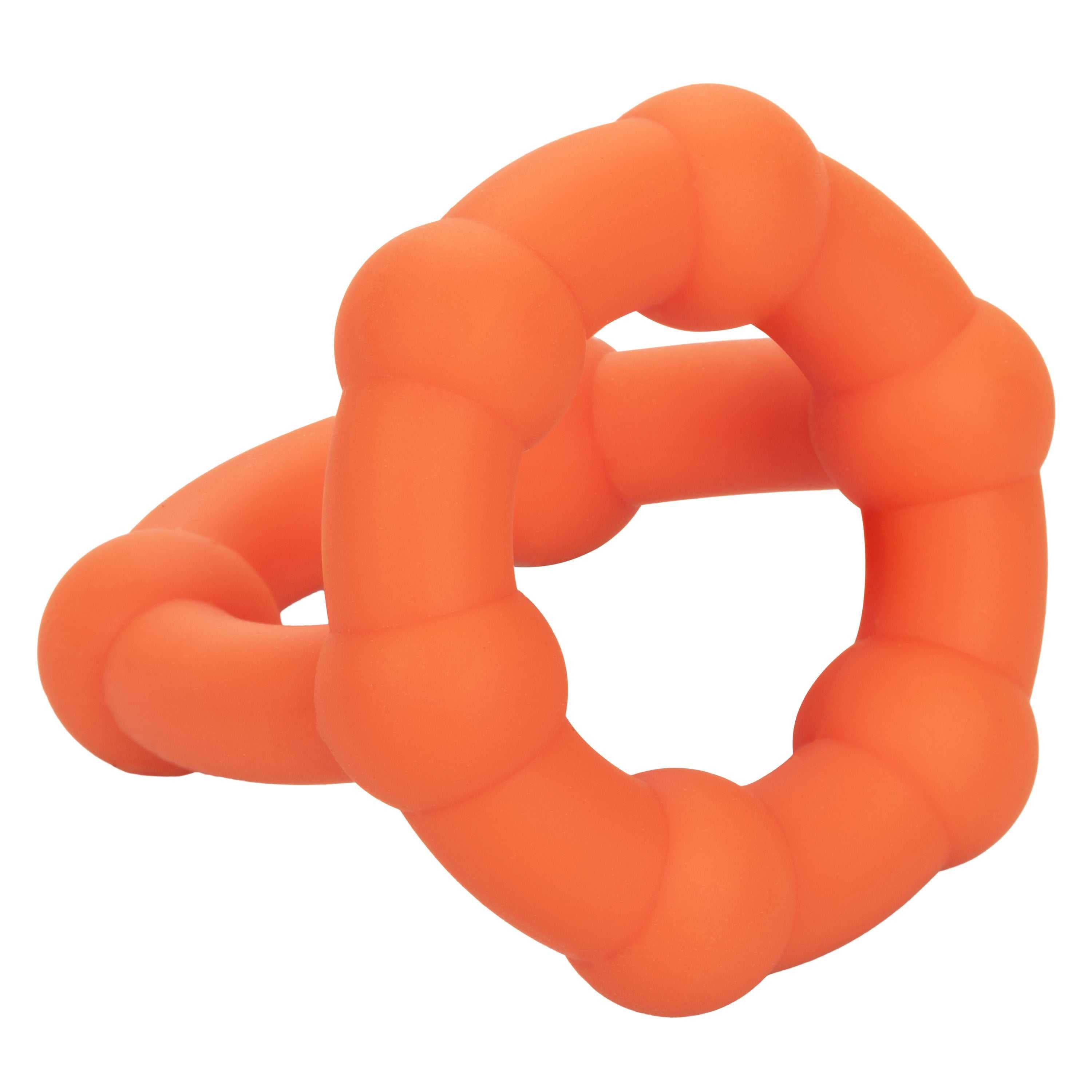Alpha Liquid Silicone All Star Ring - Orange Luxe Ember Essentials