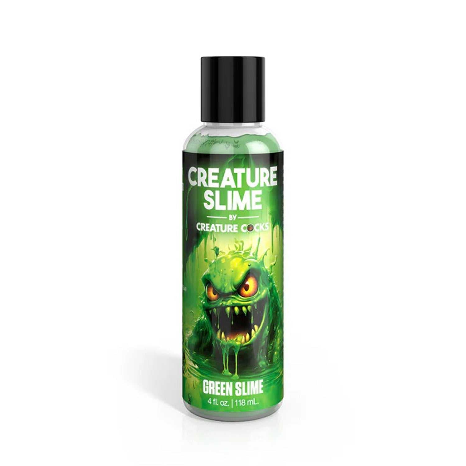 4oz Creature Slime Green Slime Water-Based - Lubricant Luxe Ember Essentials