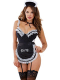 French Maid Fantasy - One Size Luxe Ember Essentials